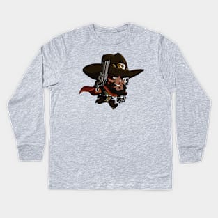 McCree Cute Spray - Overwatch Kids Long Sleeve T-Shirt